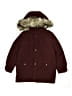 Crewcuts Burgundy Coat Size 6 - 7 - photo 1
