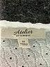 Atelier Ivory Sleeveless Top Size M - photo 7