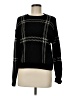 Shein 100% Acrylic Plaid Black Pullover Sweater Size 6 - photo 1