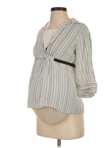 Oh Baby By Motherhood 3/4 Sleeve Blouse (view 1)