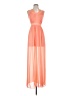 BCBGeneration 100% Polyester Orange Cocktail Dress Size 2 - photo 1