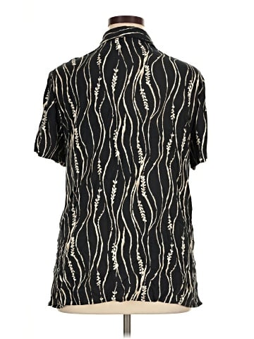 Notations Short Sleeve Button-Down Shirt (view 2)