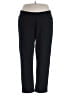 Roz & Ali Solid Black Casual Pants Size 3X - photo 1