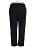 Roz & Ali Solid Black Casual Pants Size 3X - photo 2