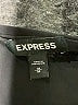 Express 100% Polyester Black Long Sleeve Blouse Size M - photo 7