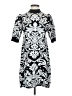 THML Print Black Cocktail Dress Size XS - photo 1