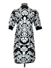 THML Print Black Cocktail Dress Size XS - photo 2