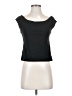 A New Day Black Short Sleeve Top Size XS - photo 1