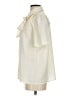Laura Mae 100% Polyester Ivory Short Sleeve Blouse Size 25 waist - photo 5