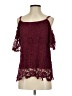 Xhilaration 100% Polyester Burgundy Sleeveless Blouse Size XS - photo 1