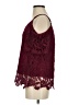 Xhilaration 100% Polyester Burgundy Sleeveless Blouse Size XS - photo 5