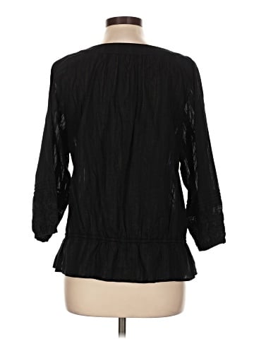 Ann Taylor LOFT 3/4 Sleeve T-Shirt (view 2)