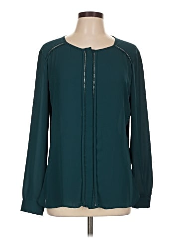 Ann Taylor LOFT Long Sleeve Blouse (view 1)