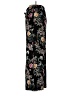 Hurley 100% Rayon Floral Black Casual Pants Size L - photo 5