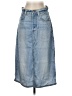 Rag & Bone 100% Rayon Blue Denim Skirt Size 25 waist - photo 1