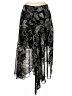 Bailey 44 100% Polyester Paisley Black Formal Skirt Size M - photo 1
