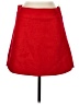 J.Crew 100% Wool Solid Red Wool Skirt Size 6 - photo 1