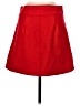 J.Crew 100% Wool Solid Red Wool Skirt Size 6 - photo 2