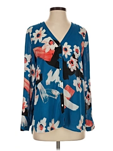 Ivanka Trump Long Sleeve Blouse (view 1)