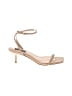 Aqua 100% Leather Ivory Sandals Size 9 - photo 1