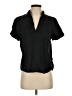 J.Crew 100% Cotton Black Short Sleeve Blouse Size XXS - photo 1
