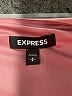 Express 100% Polyester Solid Pink Cocktail Dress Size S - photo 7