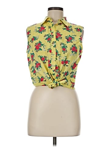 Lauren by Ralph Lauren Sleeveless Button-Down Shirt (view 1)