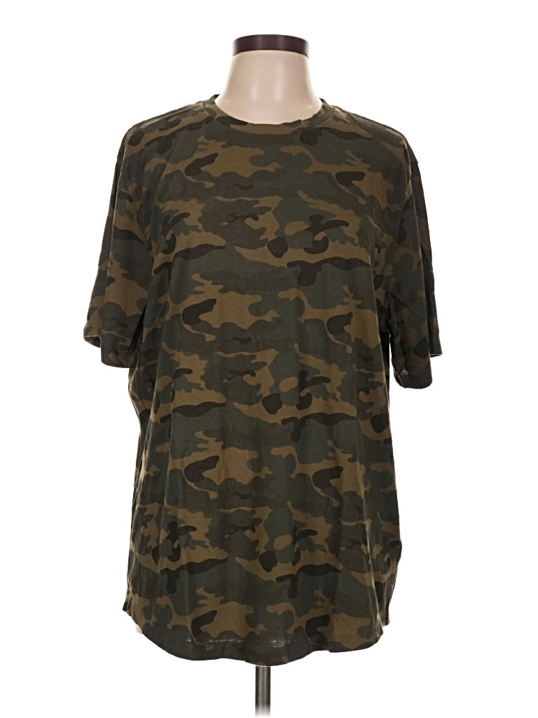 Pre-owned Old Navy Short Sleeve T-shirt In Green