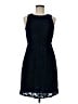 J.Crew 100% Polyester Blue Cocktail Dress Size 6 - photo 1
