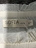 SOFIA 100% Cotton Ivory Cocktail Dress Size S - photo 7