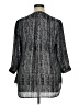 Violet & Claire 100% Polyester Metallic Silver 3/4 Sleeve Blouse Size 1X - photo 2