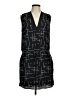 Pendleton 100% Silk Graphic Black Casual Dress Size Med Petite - photo 1