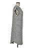 Athleta Stripes White Casual Dress Size M - photo 4