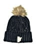 Free People Black Blue Beanie One size - photo 2