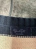 John Galt 100% Cotton Stripes Ivory Turtleneck Sweater One size - photo 7