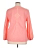 Roller Rabbit 100% Cotton Pink Long Sleeve Blouse Size XL - photo 2