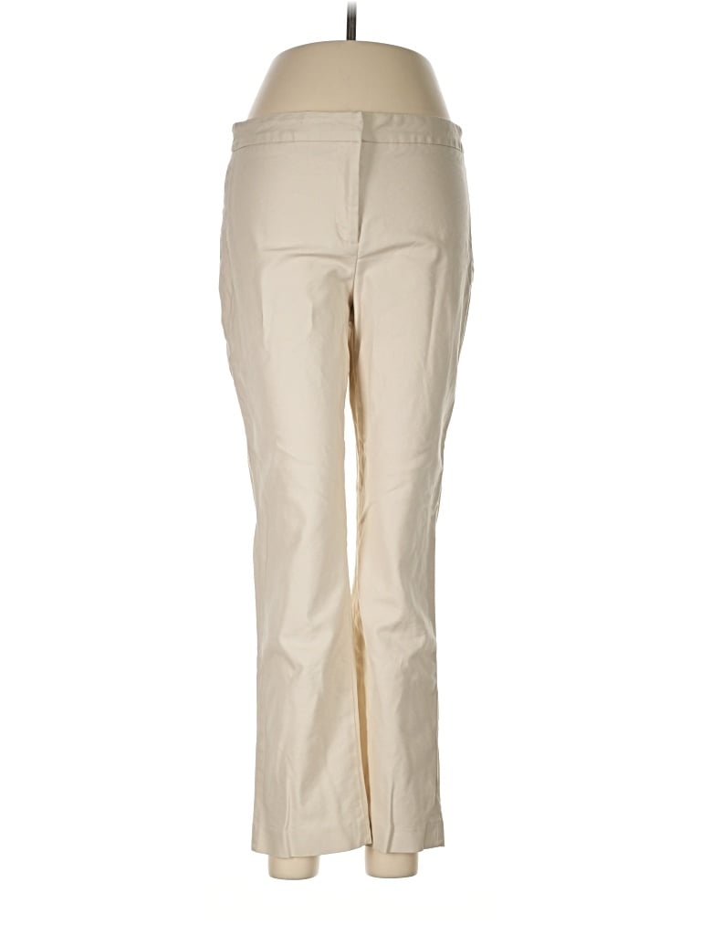 Pre-owned Nic + Zoe Dress Pants In Ivory