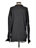 Lord & Taylor 100% Polyester Gray Black Long Sleeve Blouse Size S - photo 2