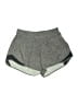 Lululemon Athletica Chevron-herringbone Gray Athletic Shorts Size 8 (tall) - photo 1