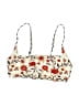 Unbranded Floral Ivory Swimsuit Top Size M (estimated) - photo 1