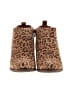 Lucky Brand Animal Print Brown Ankle Boots Size 6 - photo 2