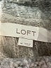 Ann Taylor LOFT Tweed Gray Turtleneck Sweater Size M - photo 7