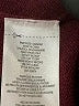 Joie Burgundy Wool Pullover Sweater Size S - photo 8