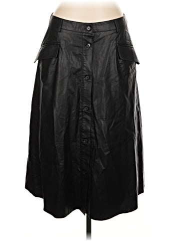 Banana Republic Factory Store Faux Leather Skirt (view 1)