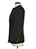 Louis Féraud Chevron-herringbone Black Wool Blazer Size 8 - photo 5
