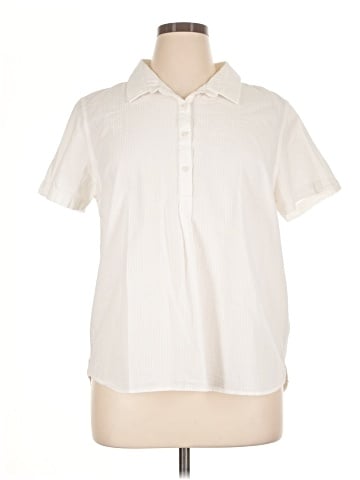 L.L.Bean Short Sleeve Blouse (view 1)