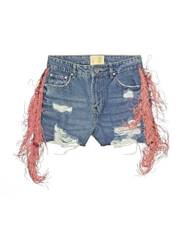 Judith March Denim Shorts (view 1)