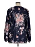 Unbranded Blue 3/4 Sleeve Blouse Size XL - photo 2