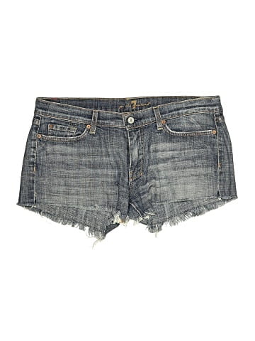 7 For All Mankind Denim Shorts (view 1)