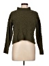 Poof! Green Turtleneck Sweater Size L - photo 1